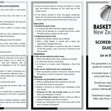 BBNZ Scorebench Guide Page 1.