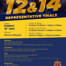 Representative Trials U12 & U14 - May